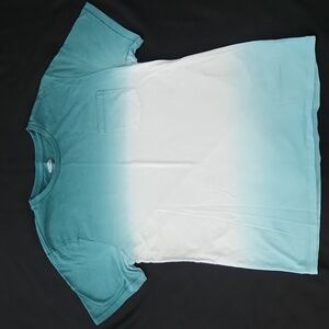 Green gradient shirt Medium
